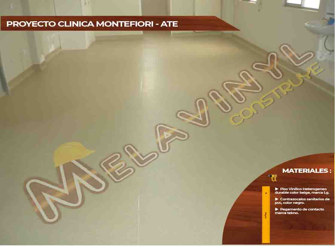 20-Proyecto Clinica Montefiori - Lima - Piso Homogeneos - 2019