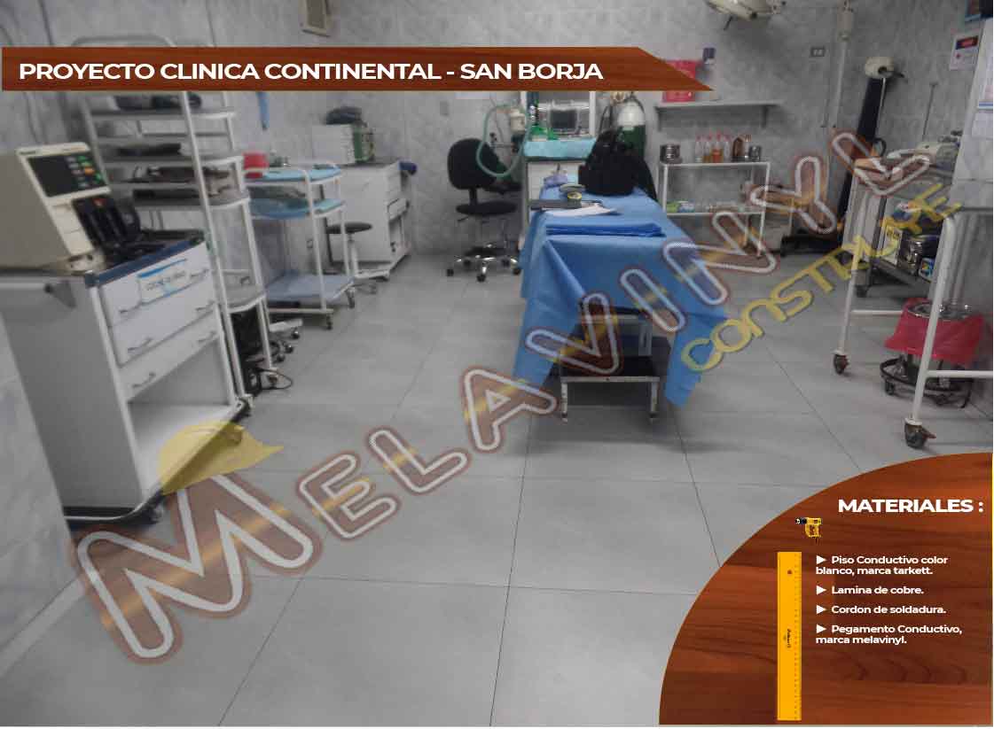 33-Proyecto Clinica Continental - San Borja - Piso Conductivo - 2019