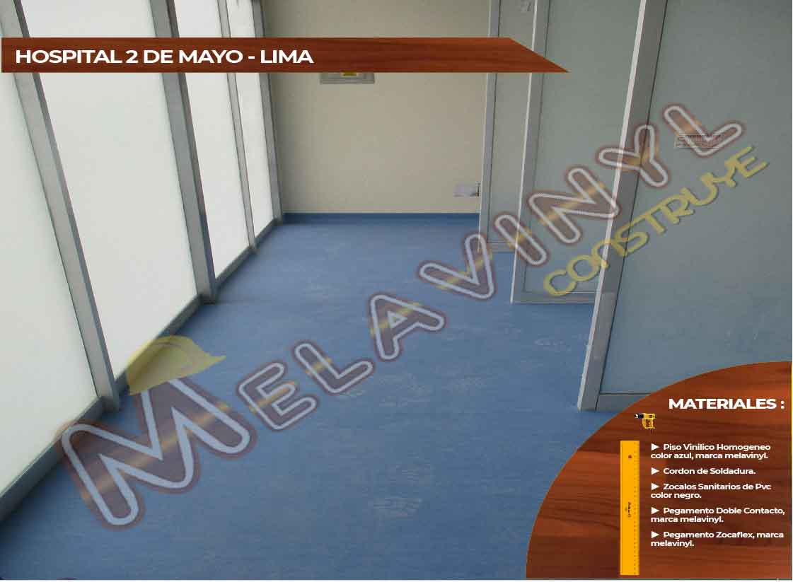 61-Proyecto Hospital 2 de mayo - Lima - Pisos Vinilicos - 2019